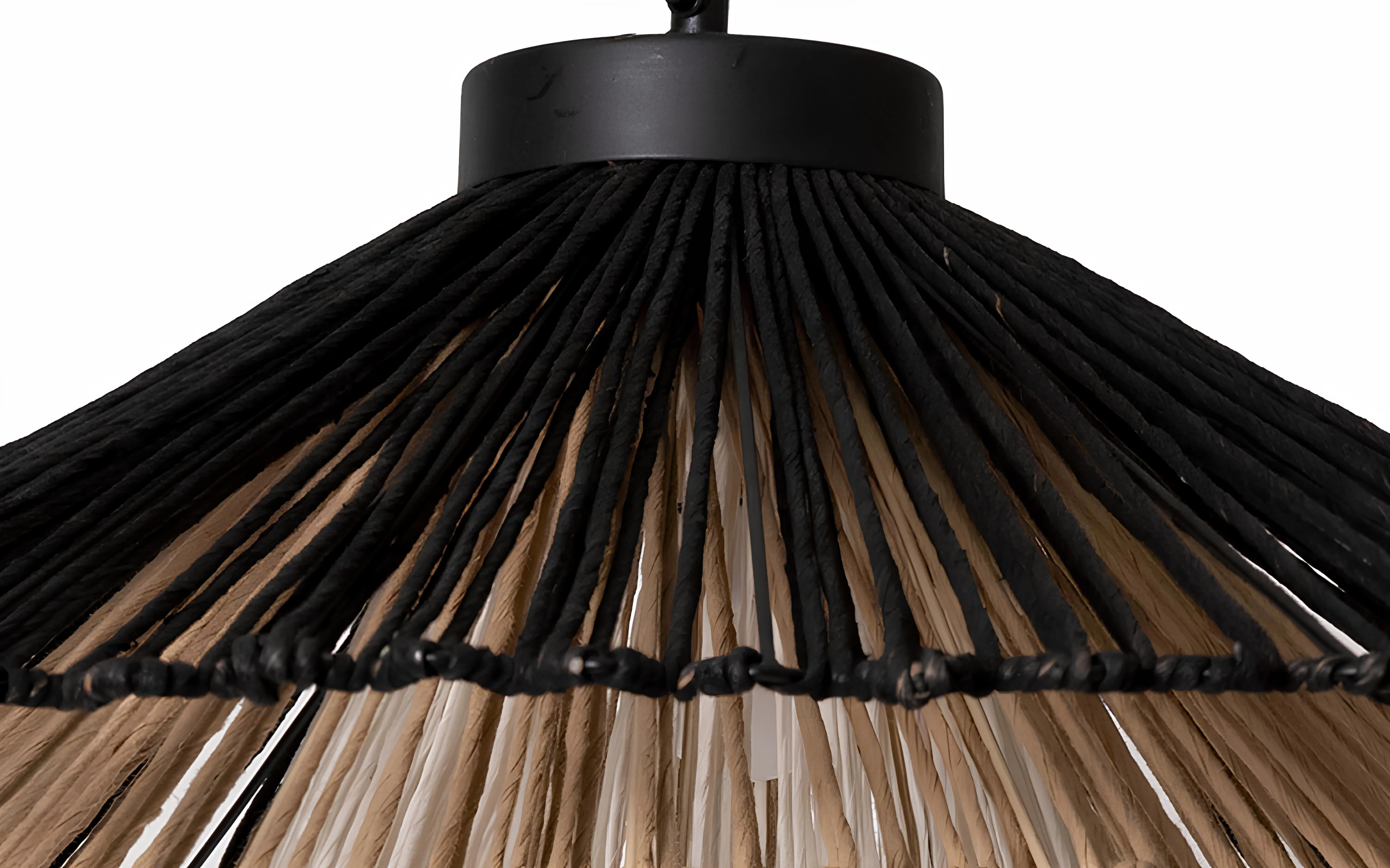 Bamboo Hanging lamp for Living Room | Rattan Pendant light | Cane ceiling light - Artha