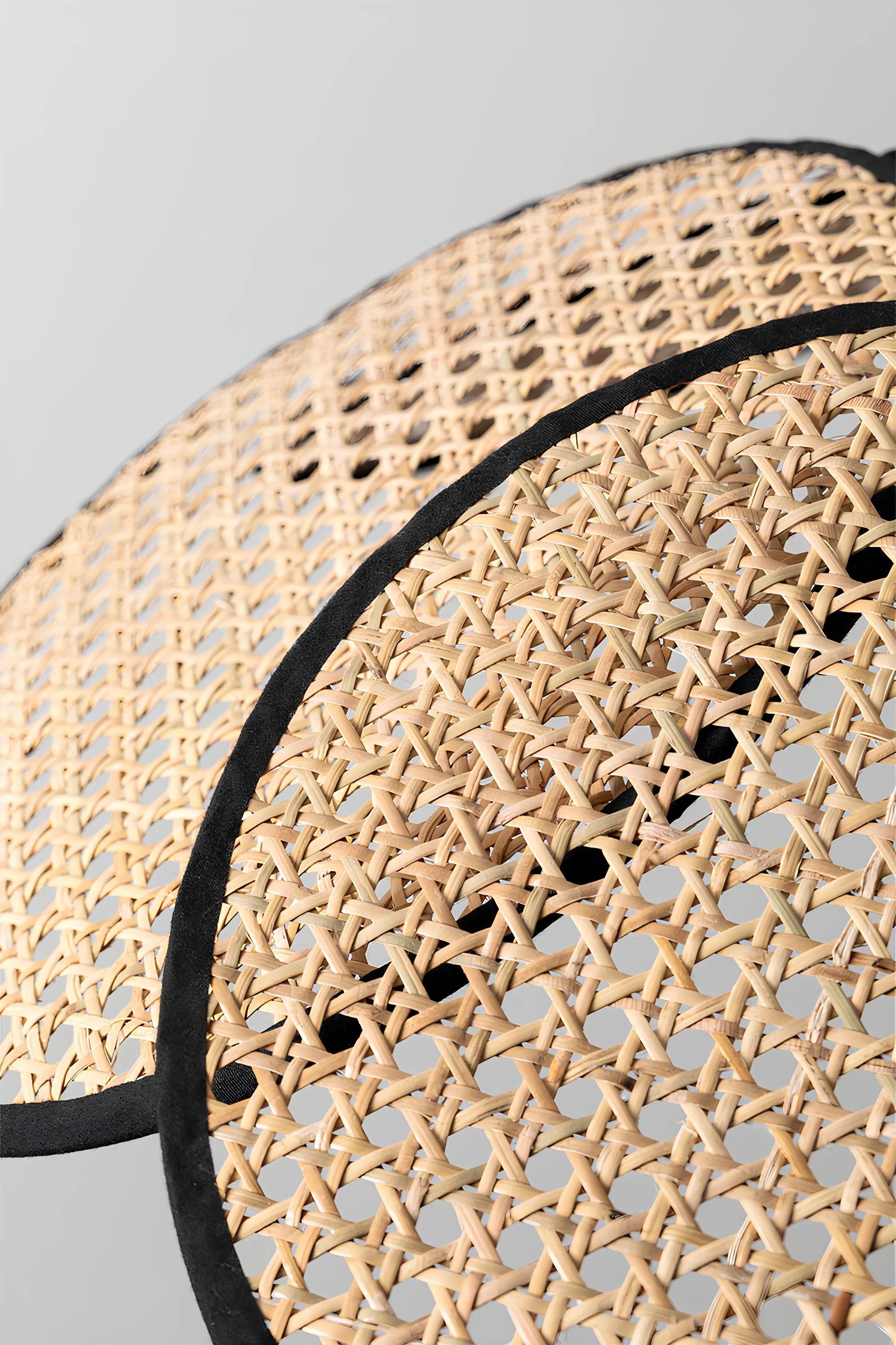 Bamboo Hanging lamp for Living Room | Rattan Pendant light | Cane ceiling light - Ishita