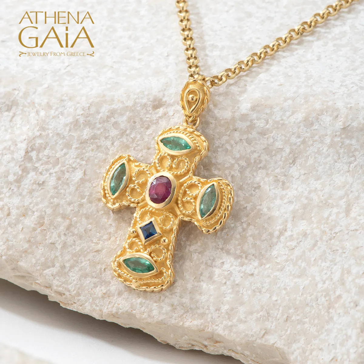 Regal Theodora Byzantine Pomme Cross